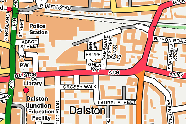 E8 2PF map - OS OpenMap – Local (Ordnance Survey) E8 2PF map - OS OpenMap – Local (Ordnance Survey)