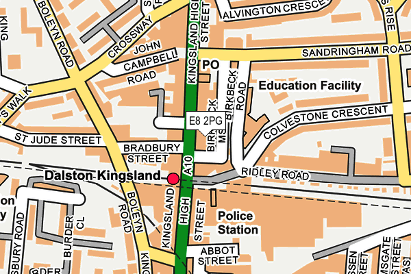 E8 2PG map - OS OpenMap – Local (Ordnance Survey) E8 2PG map - OS OpenMap – Local (Ordnance Survey)