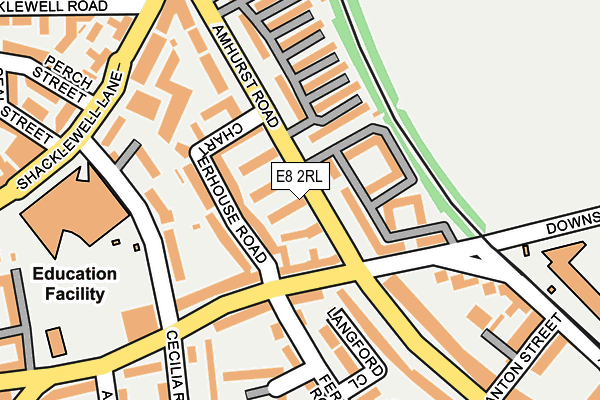 E8 2RL map - OS OpenMap – Local (Ordnance Survey) E8 2RL map - OS OpenMap – Local (Ordnance Survey)