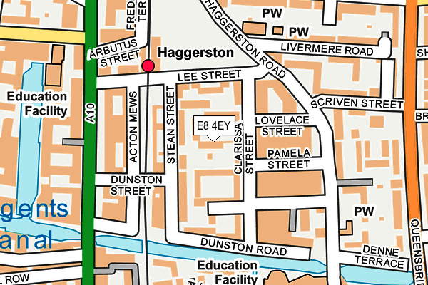 E8 4EY map - OS OpenMap – Local (Ordnance Survey) E8 4EY map - OS OpenMap – Local (Ordnance Survey)