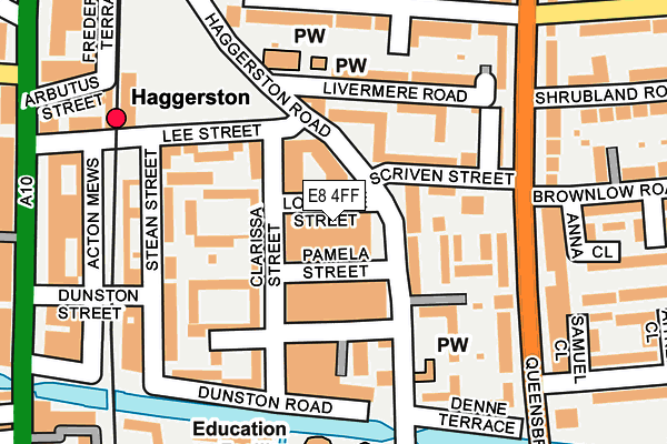 E8 4FF map - OS OpenMap – Local (Ordnance Survey) E8 4FF map - OS OpenMap – Local (Ordnance Survey)