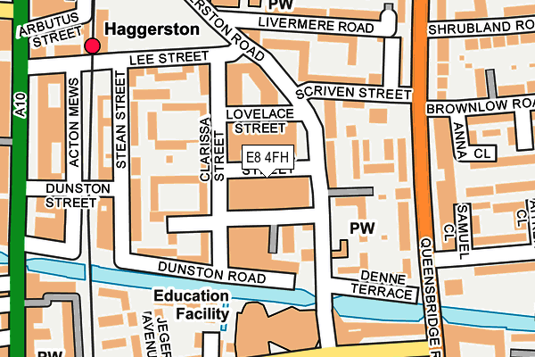 E8 4FH map - OS OpenMap – Local (Ordnance Survey) E8 4FH map - OS OpenMap – Local (Ordnance Survey)