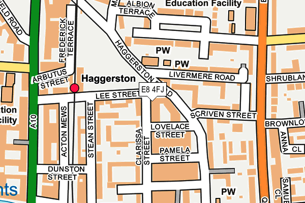 E8 4FJ map - OS OpenMap – Local (Ordnance Survey) E8 4FJ map - OS OpenMap – Local (Ordnance Survey)