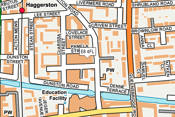 E8 4FL map - OS OpenMap – Local (Ordnance Survey) E8 4FL map - OS OpenMap – Local (Ordnance Survey)