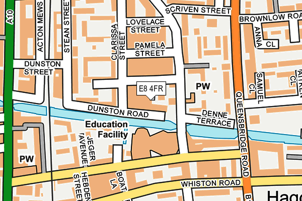 E8 4FR map - OS OpenMap – Local (Ordnance Survey) E8 4FR map - OS OpenMap – Local (Ordnance Survey)