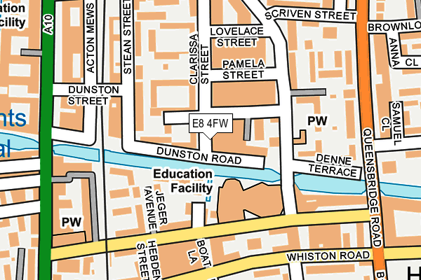 E8 4FW map - OS OpenMap – Local (Ordnance Survey) E8 4FW map - OS OpenMap – Local (Ordnance Survey)