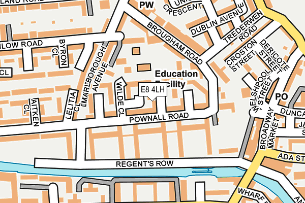 E8 4LH map - OS OpenMap – Local (Ordnance Survey) E8 4LH map - OS OpenMap – Local (Ordnance Survey)