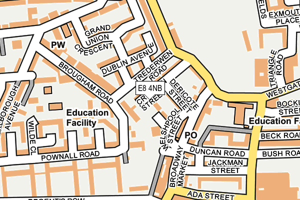 E8 4NB map - OS OpenMap – Local (Ordnance Survey) E8 4NB map - OS OpenMap – Local (Ordnance Survey)