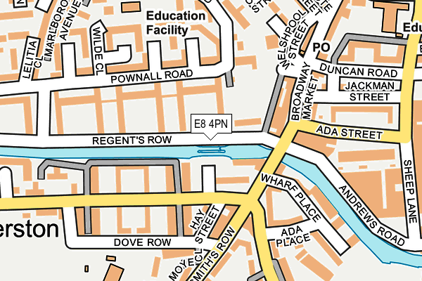E8 4PN map - OS OpenMap – Local (Ordnance Survey) E8 4PN map - OS OpenMap – Local (Ordnance Survey)