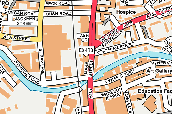 E8 4RB map - OS OpenMap – Local (Ordnance Survey) E8 4RB map - OS OpenMap – Local (Ordnance Survey)