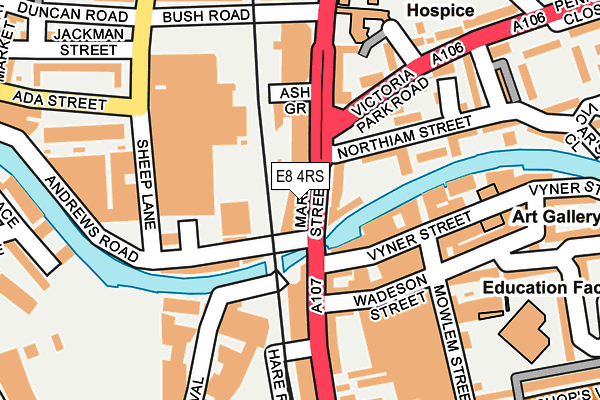 E8 4RS map - OS OpenMap – Local (Ordnance Survey) E8 4RS map - OS OpenMap – Local (Ordnance Survey)