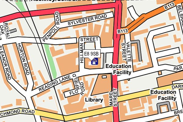 E8 9SB map - OS OpenMap – Local (Ordnance Survey) E8 9SB map - OS OpenMap – Local (Ordnance Survey)