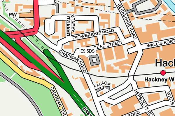 E9 5DS map - OS OpenMap – Local (Ordnance Survey) E9 5DS map - OS OpenMap – Local (Ordnance Survey)