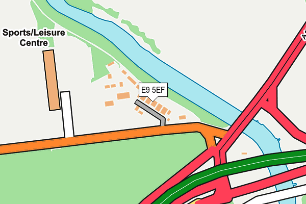 E9 5EF map - OS OpenMap – Local (Ordnance Survey) E9 5EF map - OS OpenMap – Local (Ordnance Survey)