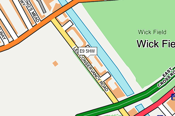 E9 5HW map - OS OpenMap – Local (Ordnance Survey) E9 5HW map - OS OpenMap – Local (Ordnance Survey)