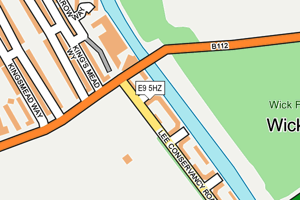 E9 5HZ map - OS OpenMap – Local (Ordnance Survey) E9 5HZ map - OS OpenMap – Local (Ordnance Survey)