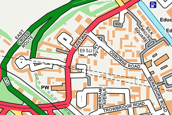 E9 5JJ map - OS OpenMap – Local (Ordnance Survey) E9 5JJ map - OS OpenMap – Local (Ordnance Survey)