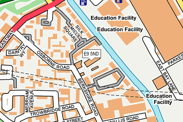 E9 5ND map - OS OpenMap – Local (Ordnance Survey) E9 5ND map - OS OpenMap – Local (Ordnance Survey)