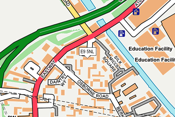 E9 5NL map - OS OpenMap – Local (Ordnance Survey) E9 5NL map - OS OpenMap – Local (Ordnance Survey)