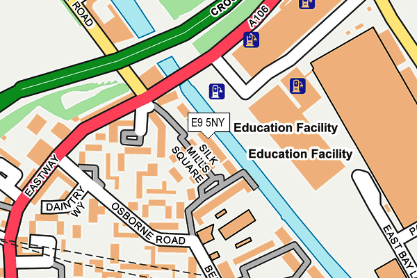E9 5NY map - OS OpenMap – Local (Ordnance Survey) E9 5NY map - OS OpenMap – Local (Ordnance Survey)