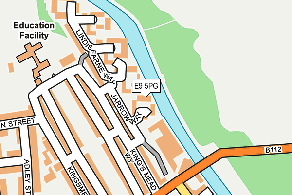 E9 5PG map - OS OpenMap – Local (Ordnance Survey) E9 5PG map - OS OpenMap – Local (Ordnance Survey)