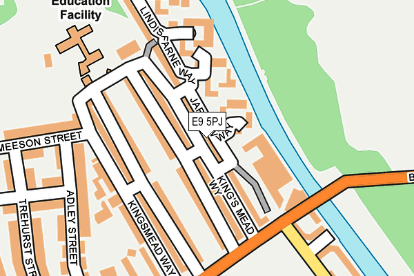 E9 5PJ map - OS OpenMap – Local (Ordnance Survey) E9 5PJ map - OS OpenMap – Local (Ordnance Survey)
