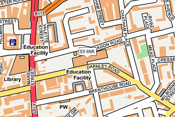 E9 6NR map - OS OpenMap – Local (Ordnance Survey) E9 6NR map - OS OpenMap – Local (Ordnance Survey)