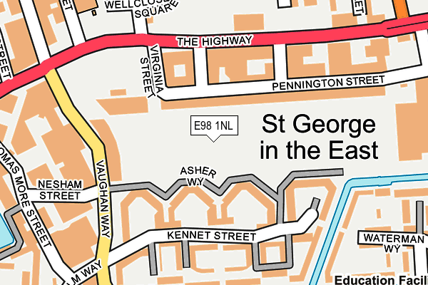 E98 1NL map - OS OpenMap – Local (Ordnance Survey) E98 1NL map - OS OpenMap – Local (Ordnance Survey)
