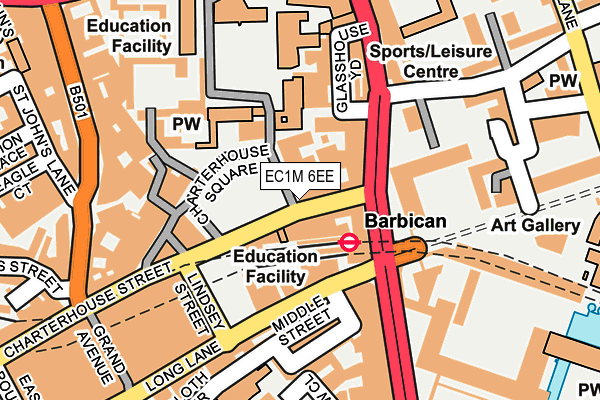 EC1M 6EE map - OS OpenMap – Local (Ordnance Survey) EC1M 6EE map - OS OpenMap – Local (Ordnance Survey)