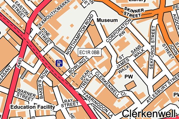 EC1R 0BB map - OS OpenMap – Local (Ordnance Survey) EC1R 0BB map - OS OpenMap – Local (Ordnance Survey)