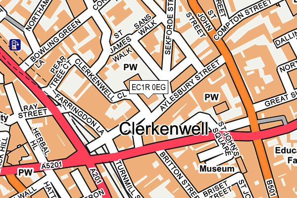 EC1R 0EG map - OS OpenMap – Local (Ordnance Survey) EC1R 0EG map - OS OpenMap – Local (Ordnance Survey)