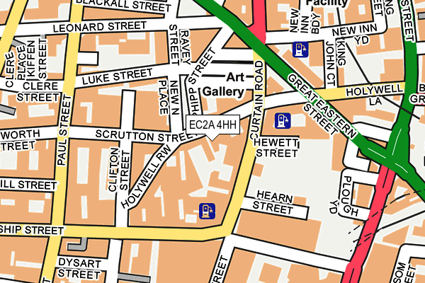 EC2A 4HH map - OS OpenMap – Local (Ordnance Survey) EC2A 4HH map - OS OpenMap – Local (Ordnance Survey)