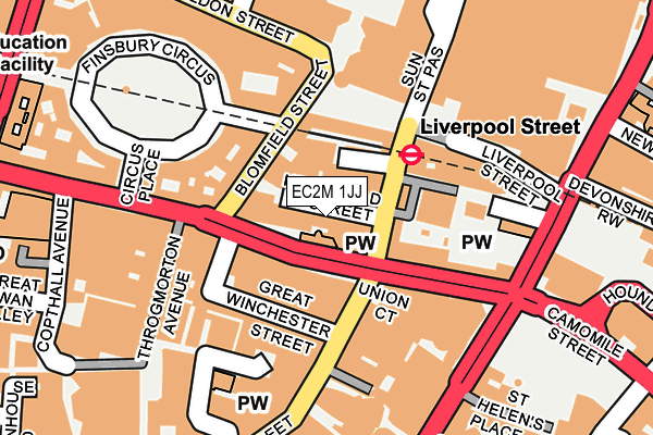 EC2M 1JJ map - OS OpenMap – Local (Ordnance Survey) EC2M 1JJ map - OS OpenMap – Local (Ordnance Survey)