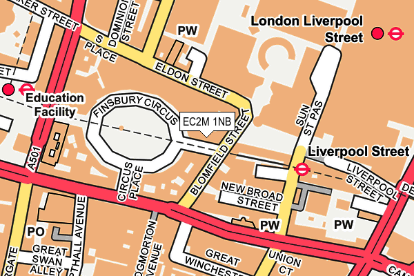 EC2M 1NB map - OS OpenMap – Local (Ordnance Survey) EC2M 1NB map - OS OpenMap – Local (Ordnance Survey)