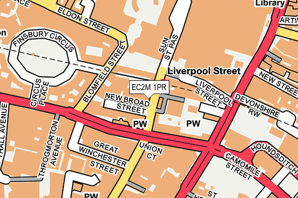 EC2M 1PR map - OS OpenMap – Local (Ordnance Survey) EC2M 1PR map - OS OpenMap – Local (Ordnance Survey)