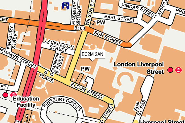 EC2M 2AN map - OS OpenMap – Local (Ordnance Survey) EC2M 2AN map - OS OpenMap – Local (Ordnance Survey)