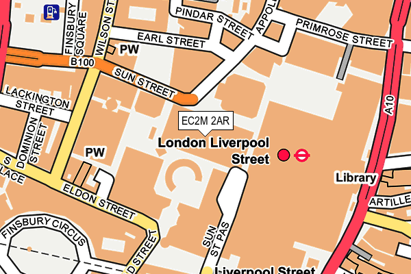 EC2M 2AR map - OS OpenMap – Local (Ordnance Survey) EC2M 2AR map - OS OpenMap – Local (Ordnance Survey)