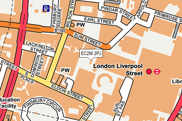 EC2M 2PJ map - OS OpenMap – Local (Ordnance Survey) EC2M 2PJ map - OS OpenMap – Local (Ordnance Survey)