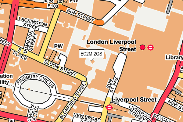 EC2M 2QS map - OS OpenMap – Local (Ordnance Survey) EC2M 2QS map - OS OpenMap – Local (Ordnance Survey)