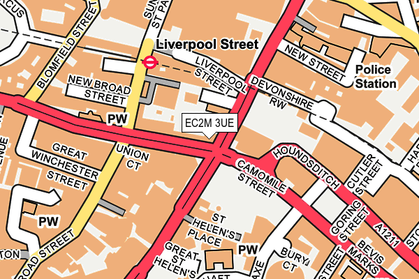 EC2M 3UE map - OS OpenMap – Local (Ordnance Survey) EC2M 3UE map - OS OpenMap – Local (Ordnance Survey)