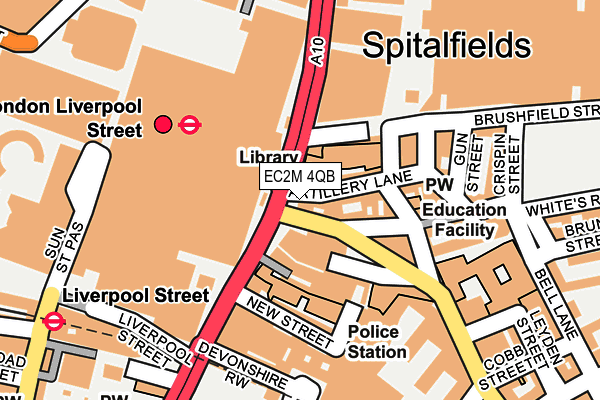 EC2M 4QB map - OS OpenMap – Local (Ordnance Survey) EC2M 4QB map - OS OpenMap – Local (Ordnance Survey)