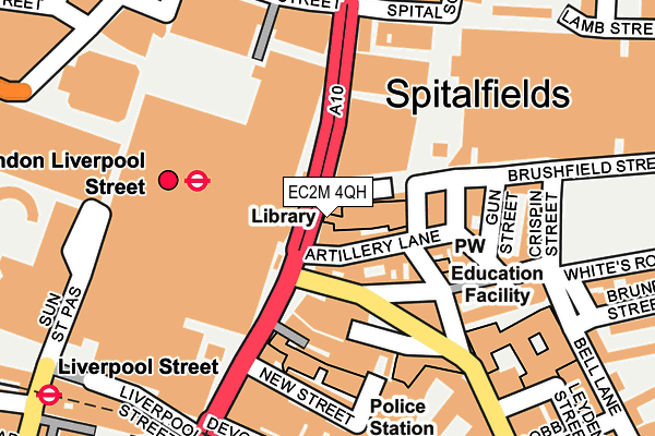 EC2M 4QH map - OS OpenMap – Local (Ordnance Survey) EC2M 4QH map - OS OpenMap – Local (Ordnance Survey)