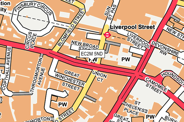 EC2M 5ND map - OS OpenMap – Local (Ordnance Survey) EC2M 5ND map - OS OpenMap – Local (Ordnance Survey)