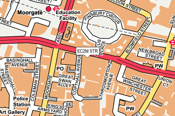 EC2M 5TR map - OS OpenMap – Local (Ordnance Survey) EC2M 5TR map - OS OpenMap – Local (Ordnance Survey)