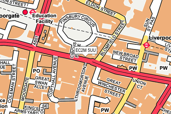 EC2M 5UU map - OS OpenMap – Local (Ordnance Survey) EC2M 5UU map - OS OpenMap – Local (Ordnance Survey)