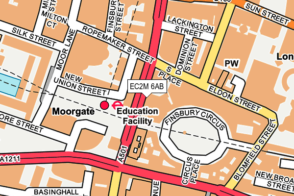EC2M 6AB map - OS OpenMap – Local (Ordnance Survey) EC2M 6AB map - OS OpenMap – Local (Ordnance Survey)