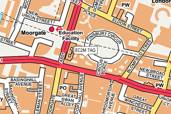 EC2M 7AQ map - OS OpenMap – Local (Ordnance Survey) EC2M 7AQ map - OS OpenMap – Local (Ordnance Survey)
