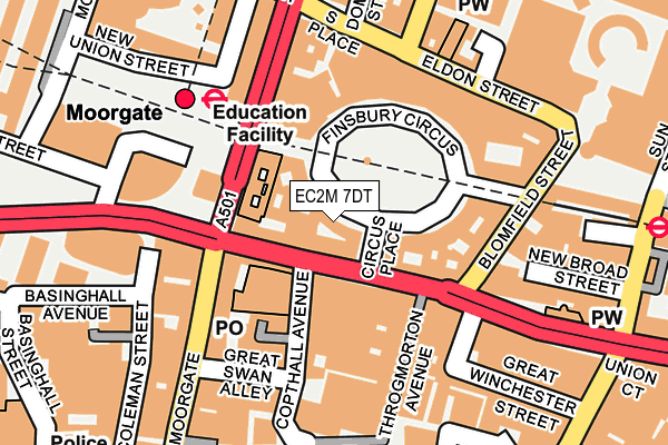 EC2M 7DT map - OS OpenMap – Local (Ordnance Survey) EC2M 7DT map - OS OpenMap – Local (Ordnance Survey)