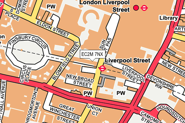 EC2M 7NX map - OS OpenMap – Local (Ordnance Survey) EC2M 7NX map - OS OpenMap – Local (Ordnance Survey)