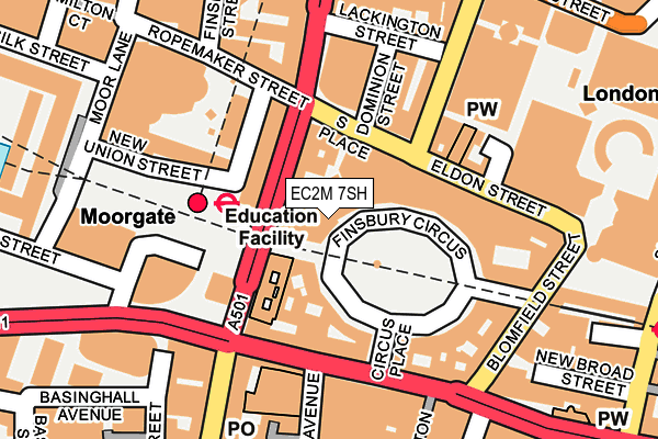 EC2M 7SH map - OS OpenMap – Local (Ordnance Survey) EC2M 7SH map - OS OpenMap – Local (Ordnance Survey)